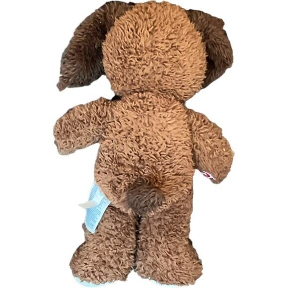 Brown Cream Build A Bear Workshop Floppy Eared Puppy Plush Toy 17" Stuffed BAB - Picture 3 of 5